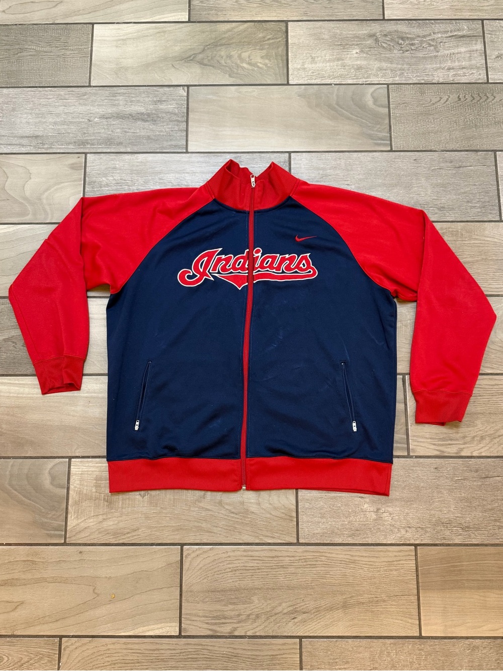 Nike Cleveland Indians Full-Zip Track Jacket